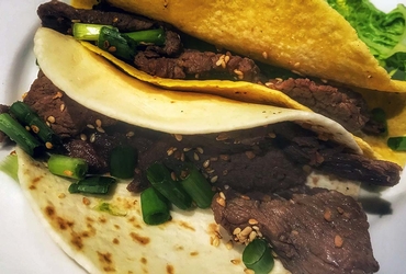 Venison Bulgogi Tacos