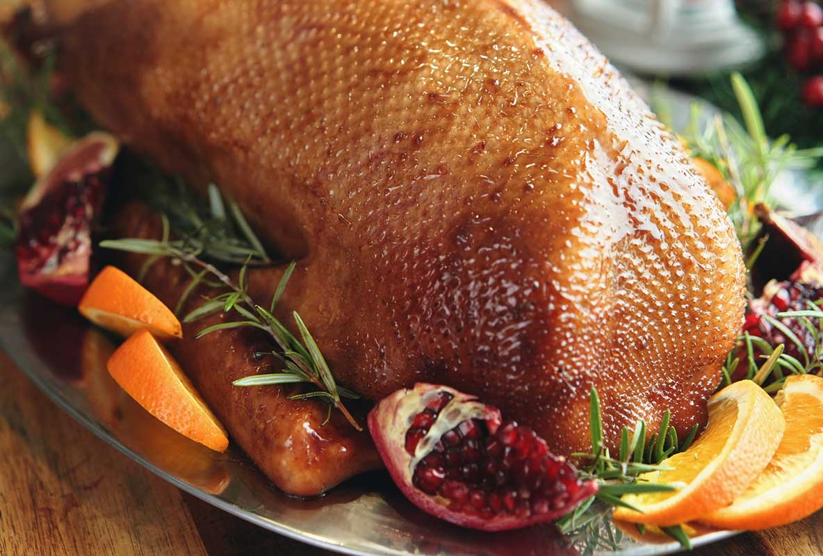 Butter & Herb Slow Roasted Wild Goose