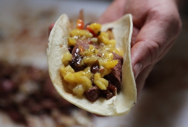 Pan-Seared Duck Tacos