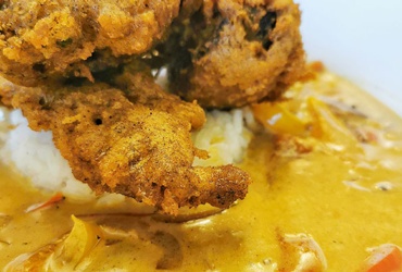 Goose Tempura Panang