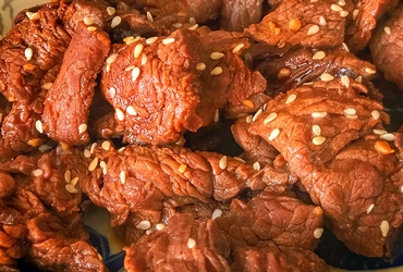 Sweet Heat Venison Slices